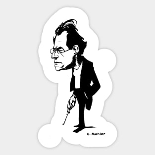 Mahler Conductor Sticker